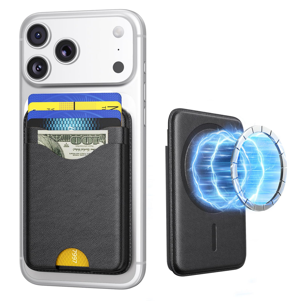 Magnetic MagSafe Wallet – Ultra-Slim Vegan Leather