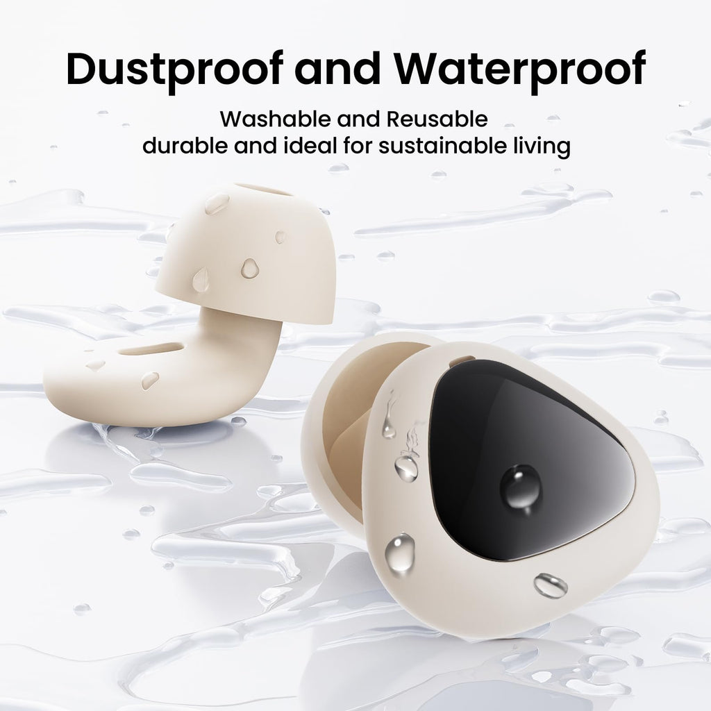 Reusable Silicone Sleep Earplugs for Noise Reduction