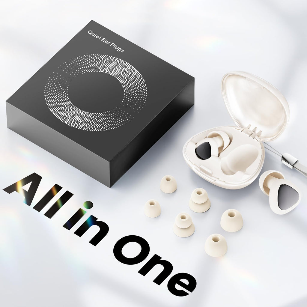 Reusable Silicone Sleep Earplugs for Noise Reduction