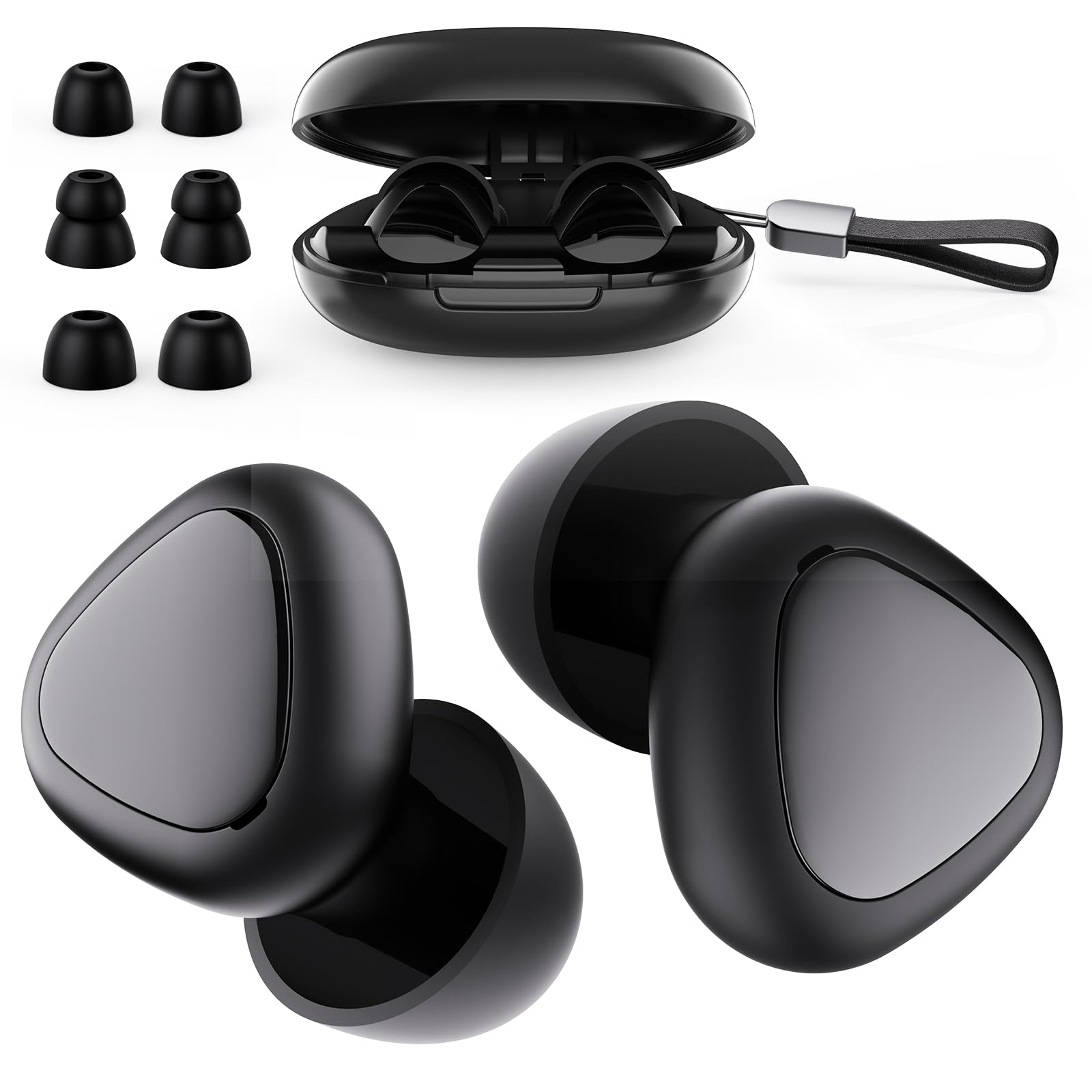 Reusable Silicone Sleep Earplugs for Noise Reduction